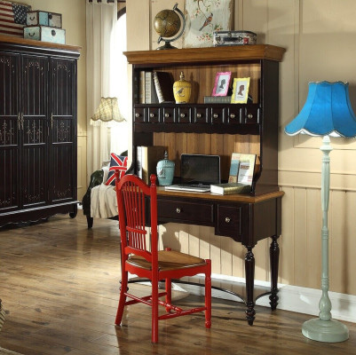 Büro Einrichtung Schreibtisch Computer Möbel Büro Holz Möbel Tische Stuhl 2tlg.