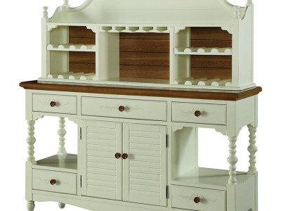 Klassische Holz Anrichte Landhaus Stil Möbel Schrank Kommode Anrichten Schränke