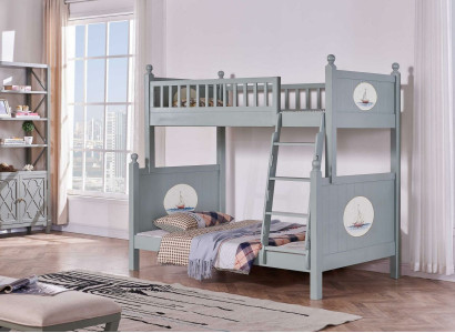 Luxus Etagen Bett Kinder Betten Hochbetten Hoch Bett Etage Klassische möbel neu