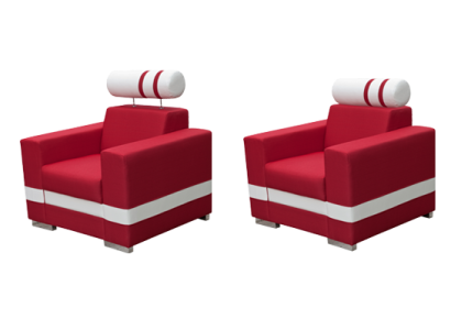 Esszimmer Stuhl 1 Sitzer Sessel Holz Luxus Klasse Möbel Design Sofa