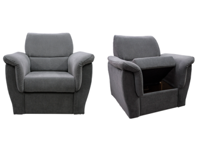 Moderner Sessel Fernseh Sofa 1 Sitzer Couch Designer Textil Sofas Polster