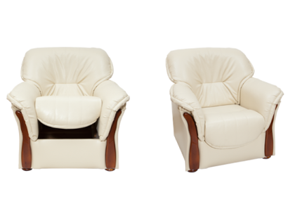 Klassischer Sessel Fernseh Sofa 1 Sitzer Couch Designer Textil Sofas Polster 