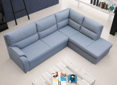 Sofa Schlafsofa Designer Sofa mit Bettfunktion + Bettkasten Ecksofa Couch -NEU!