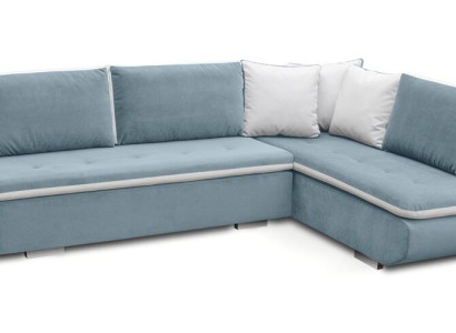 Sofa Schlafsofa Designer Sofa mit Bettfunktion + Bettkasten Ecksofa Couch *NEU*