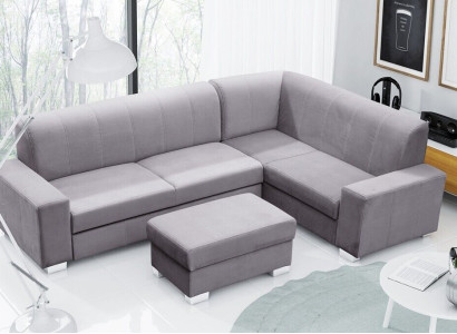 Schlafsofa Eck Sofa Couch Bettfunktion Polster Eck Garnitur Neu Schlaffunktion