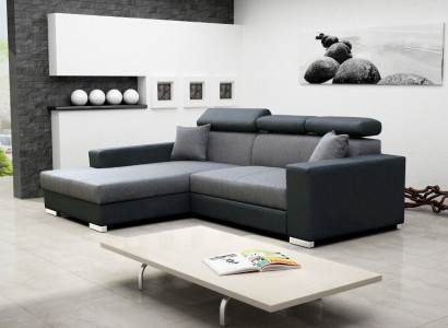 Schlafsofa Eck Sofa Couch Bettfunktion Polster Eck Garnitur Sofas Schlaffunktion