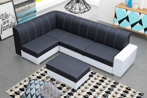 Schlafsofas Ecksofa Sofa Couch Polster Eck Sofas Couchen Wohnlandschaft L Form