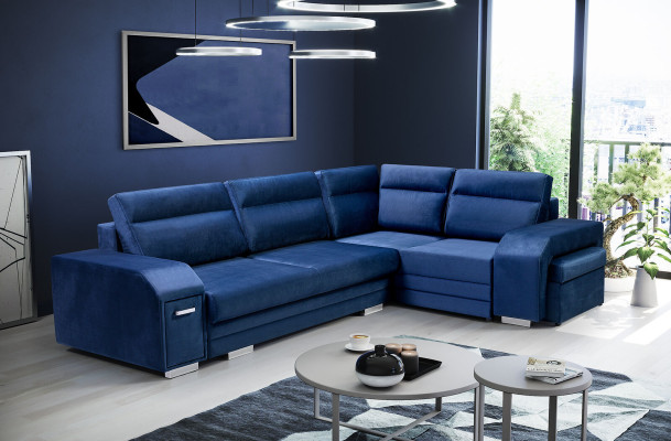 Ecksofa Sofa Couch Polster Eck Wohnlandschaft Wohnzimmer Couchen Sofas Stoff Neu