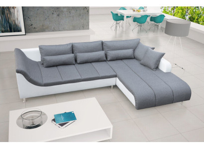 Sofa Designer Garnitur Ecksofa Couch Polster Ecke Sofas Textil Wohnlandschaft