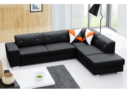 Wohnlandschaft Ecksofa Sofas Bettkasten Polstersofa Couch Sofa L-Form