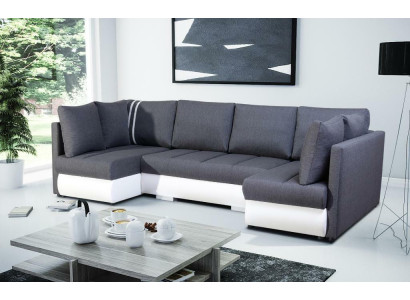 XXL Wohnlandschaft Sofa Couch Polster Garnitur Ecke Designer U-Form Ecksofa Neu