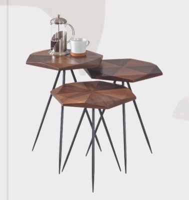 Set 3x Couchtisch Kaffeetisch Beistelltisch Designer Wohnzimmertisch Tische