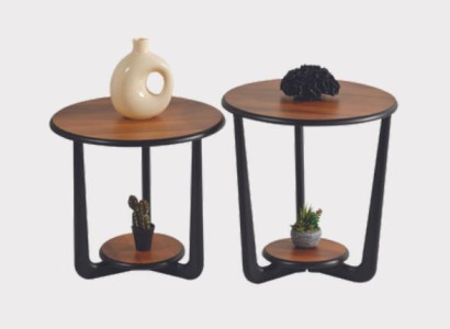 Set 2x Couchtisch Kaffeetisch Beistelltisch Designer Wohnzimmertisch Tische