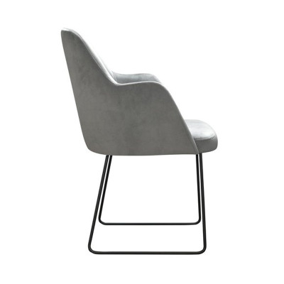 Design Stuhl Sitz Praxis Ess Zimmer Stühle Textil Stoff Polster Warte Kanzlei