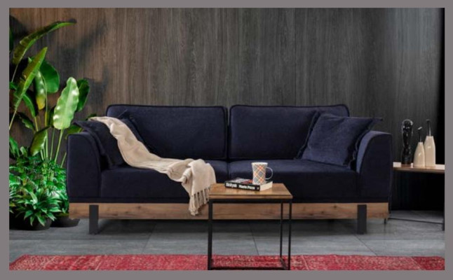 Sofas 3 Sitz Zimmer Couch Dreisitzer Design Polster Möbel