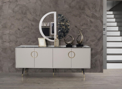Sideboard Kommoden Möbel rtv Wohnzimmer Schrank Regal Kommode tv Ständer Holz