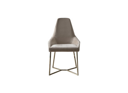 Lehnstuhl Esszimmerstuhl Luxus Beige Lehnstuhl Stuhl Stühle Modern Design Möbel