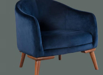 Modern Sessel Einsitzer Designer 1 Sitzer Polster Textil Stoff Sessel Neu