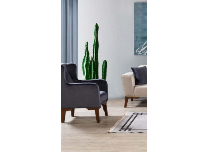 Luxus Sessel 1 Sitzer Designer Sessel Einsitzer Textil Polster Möbel