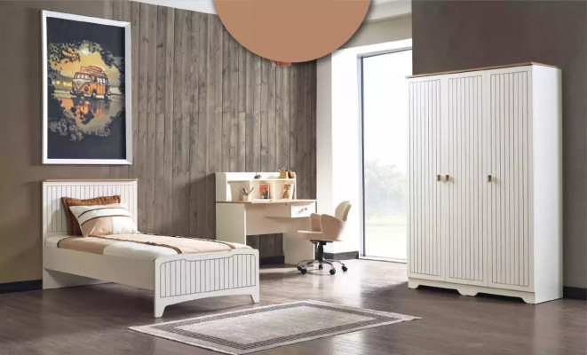 Modernes Möbel Design Kinderbetten Betten Bett weiß Kinderzimmer neu