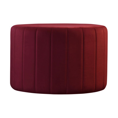 Pouf Fußhocker Rund Sitz Hocker Polsterhocker Sitzhocker Badhocker Puff Textil
