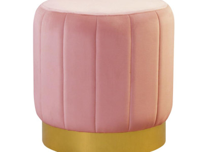 Pouf Fußhocker Rund Hocker Polsterhocker Sitzhocker Hocker Ottomane Relax Neu