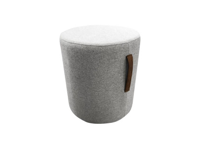 Pouf Fußhocker Rund Hocker Polsterhocker Sitzhocker Badhocker Runde Ottomane Neu