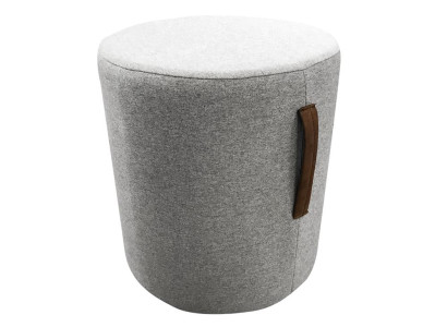 Pouf Fußhocker Rund Hocker Polsterhocker Sitzhocker Badhocker Runde Ottomane Neu