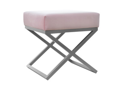 Pouf Fußhocker Rund Hocker Polsterhocker Sitzhocker Badhocker Hocker X Ottomane