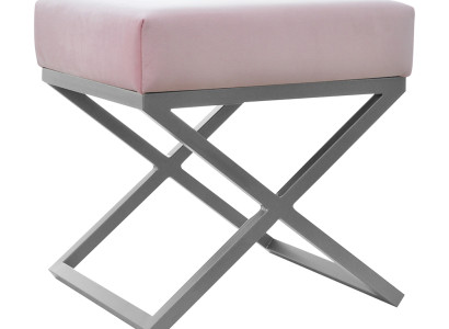 Pouf Fußhocker Rund Hocker Polsterhocker Sitzhocker Badhocker Hocker X Ottomane