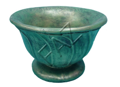 Antik Stil Blumen Vase Vintage Vasen Dekoration Töpfe Schale Kelch Turkis Grün