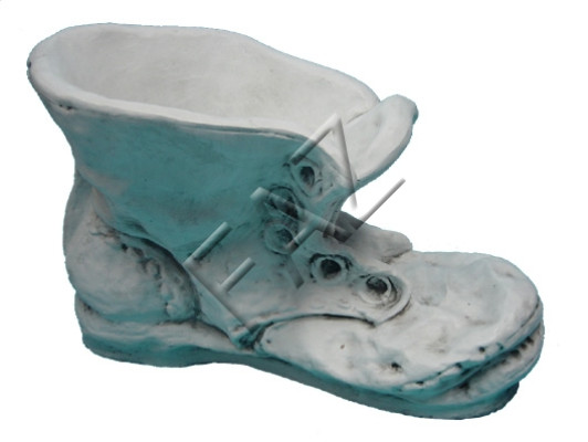 Designvase Schuh Blumenvase Vintage Vase Dekovase Blumentopf Dekoration Deko Neu