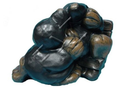 Design Maulwurf Figur Garten Statue Skulptur Figuren Skulpturen Dekoration c157