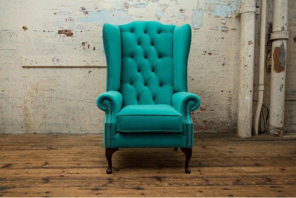 Chesterfield Ohrensessel Polstersofas Klassische Stuhl der Premium Klasse #201