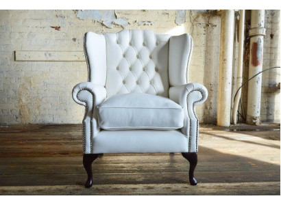 Ohrensessel Chesterfield Sessel Fernseh Couch 1 Sitzer Sofa Textil Couchen Stoff