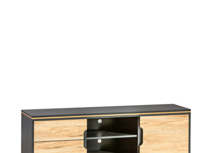 TV-Lowboard Gappa TV-Tisch TV-Schrank Modern Wohnzimmer Kollektion Walnuss