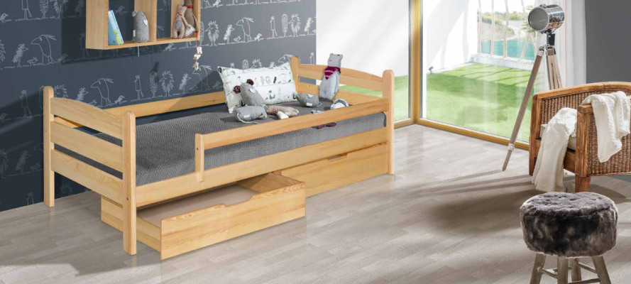 Kinderbett Jugendbett Holz Designer Betten Möbel Kinder Schlafzimmer Bett Neu
