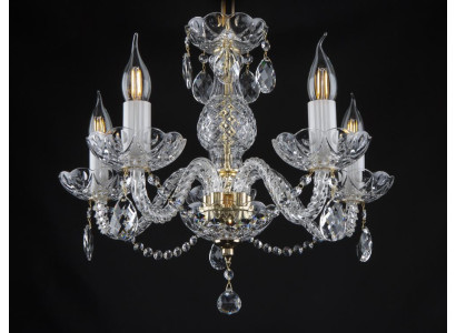 Kron Leuchter Lampe Lampen Kristall Leuchten Leuchte Decken Bohemia  Beleuchtung