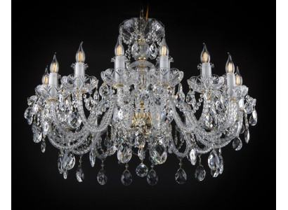 Klassischer Leuchte Lampe Kronleuchter Decken Beleuchtung Kristall Neu Bohemia