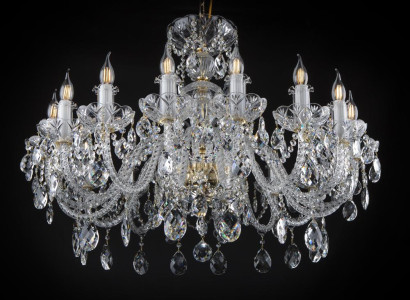 Klassischer Leuchte Lampe Kronleuchter Decken Beleuchtung Kristall Neu Bohemia