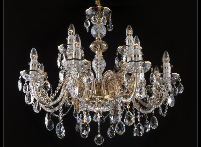 Klassischer Decken Kronleuchter Leuchte Lampe Bohemia Beleuchtung Kristall Neu