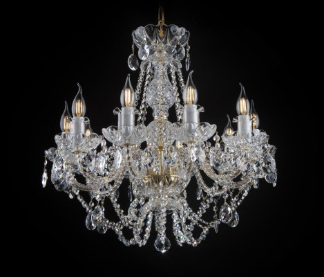 Luster Luxus Kristall Kronleuchter Decken Leuchten Handarbeit Neu Bohemia Lampen