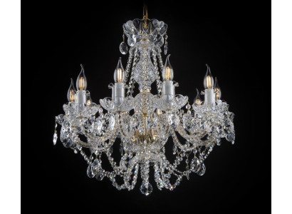 Luster Luxus Kristall Kronleuchter Decken Leuchten Handarbeit Neu Bohemia Lampen