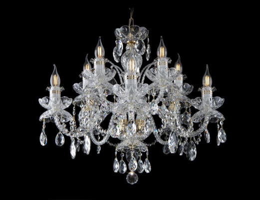 Luster Luxus Kristall Decken Leuchten Handarbeit Neu Bohemia Lampen Kronleuchter