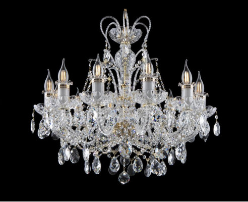 Luxus Kronleuchter Bohemia Kristall Decken Leuchten Lampen Luster Handarbeit Neu