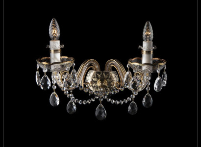 -Wandleuchte Bohemia Wandlampe Klassisch Wandkronleuchter