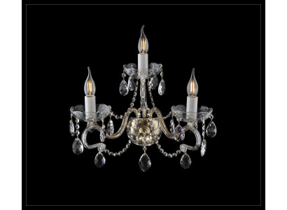 Wandleuchte Wand Lampe Leuchte Lampen Bohemia Kristall Kronleuchter Leuchten