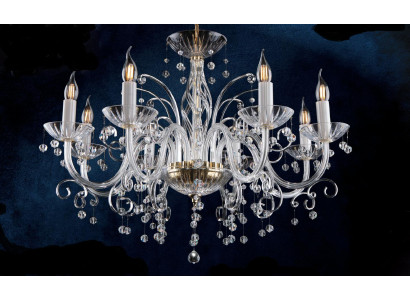 Lampe Luster Hänge Lampen Kronleuchter Leuchte Decken Kristall Leuchten Bohemia