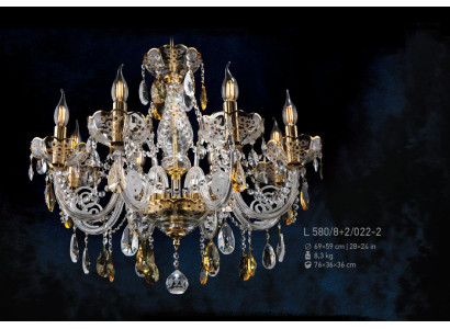 Kristall Leuchte Decken Luster Kronleuchter Lampe Leuchte Bohemia Lampen Decken