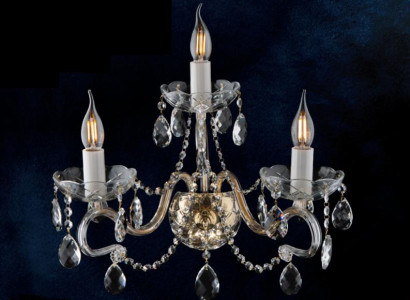 Wandleuchte Bohemia Luster Antik Stil Kronleuchter Wand Lampen Neu Wandlampe Neu